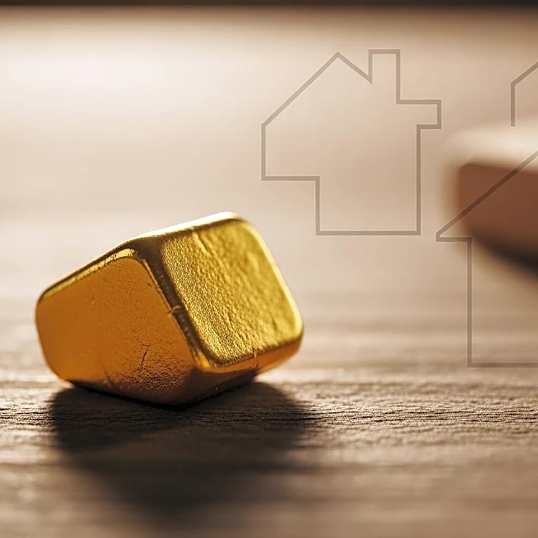 Gold Attracts Safe-Haven Interest as U.S. Housing Construction Declines