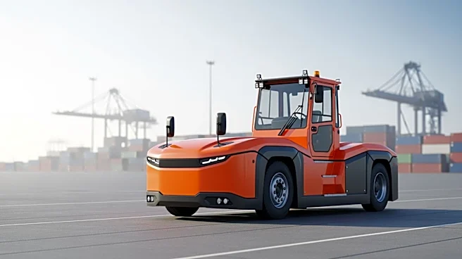 APM Terminals Expands Electric Fleet with 40 New Orange EV Tractors at Pier 400