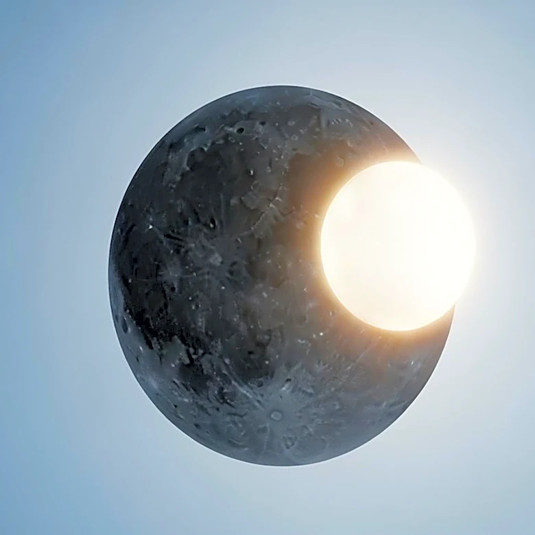 Rare Daytime Occultation: Moon to Hide Venus in June 17 Sky Show