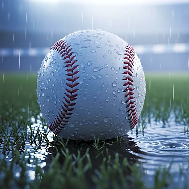 Atlanta Braves' Decision to Play in Rain Leads to Player Injury and Game Disruption