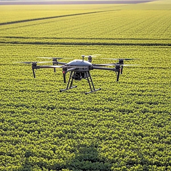 Young Farmer Invests in Drone Technology for Precision Agriculture