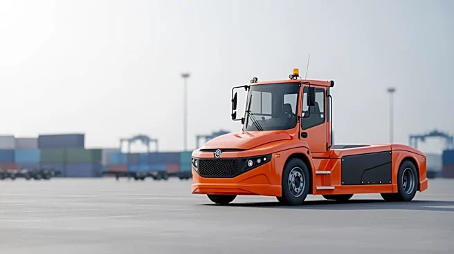 APM Terminals Los Angeles Expands Electric Fleet with 40 New Orange EV Tractors