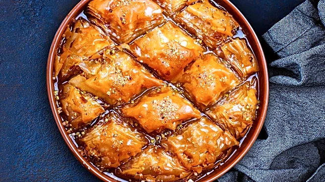 Local Celebrity 'The Baklava Guy' Delights Knicks Fans with Free Desserts at Parade