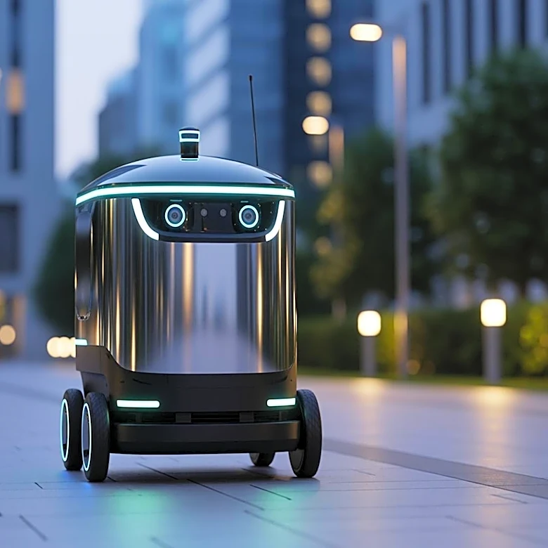 Self-Driving Robots Begin Delivering Uber Eats Orders in Arlington, Enhancing Delivery Options