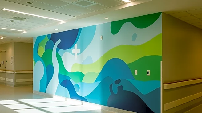 Shane Grammer Completes New Mural at Methodist Hospital in Sacramento