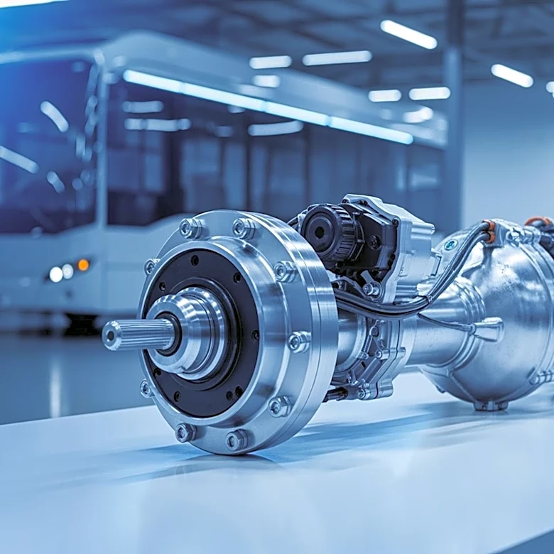 ZF's AxTrax 2 LF Electric Axle Set for Production to Boost Bus Electrification