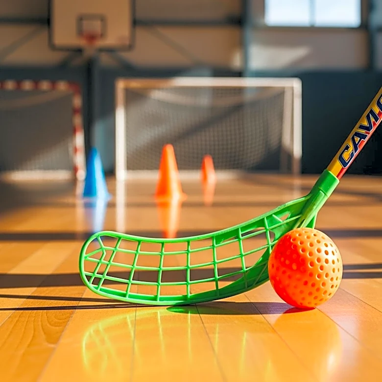 Carter Verhaeghe Engages with Special Olympics at Ball Hockey Clinic