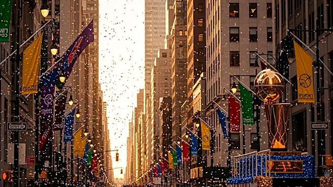 Celebrities Join Knicks Championship Parade in Manhattan