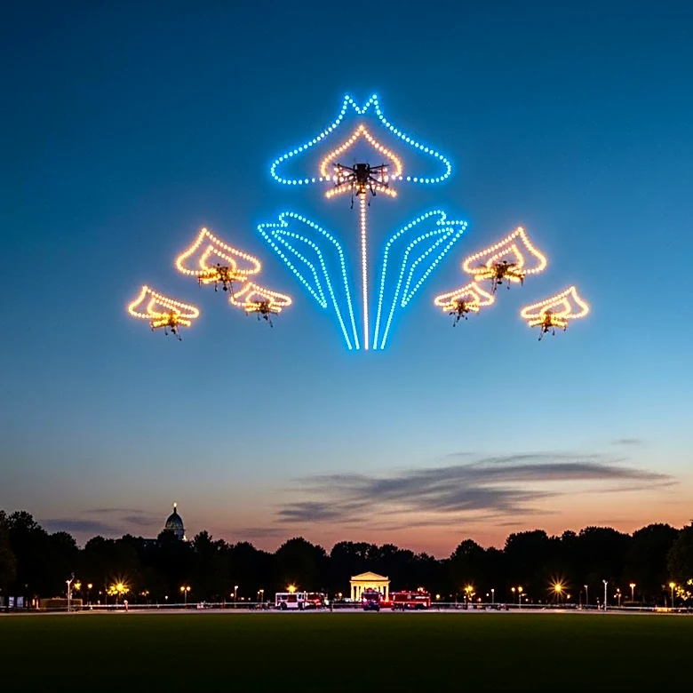 Miramar Hosts 'The Freedom Legacy Drone Show Experience' on June 23