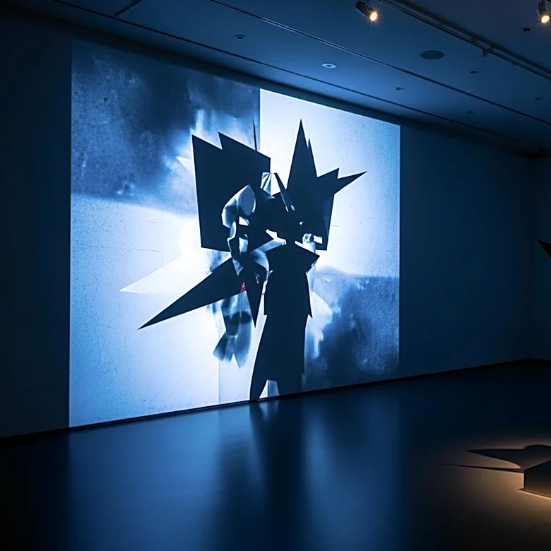 Bianca Censori's Art Basel Appearance Sparks Attention with Eerie Film and Bold Fashion