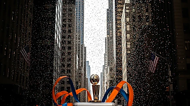 Celebrities Join New York Knicks Championship Parade in Manhattan