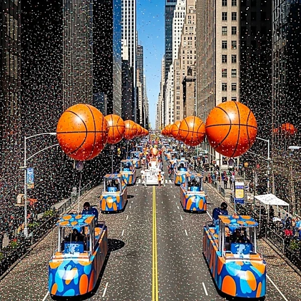 New York Knicks Celebrate NBA Championship with Massive Parade in Manhattan
