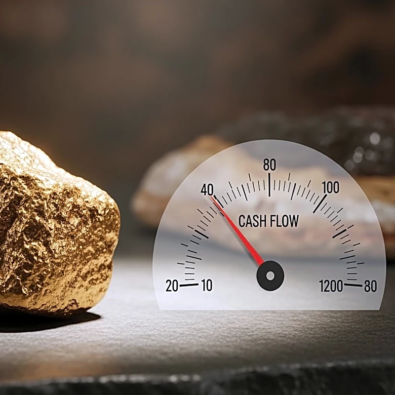 Mining Stocks with Strong Cash Flow and Valuation Gaps Highlighted