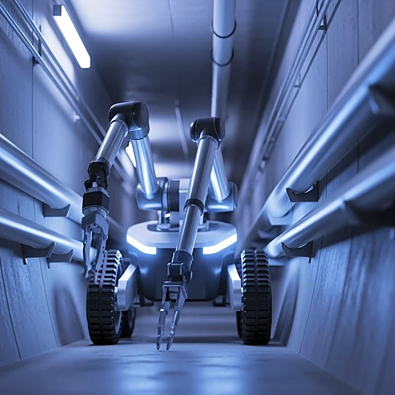 DEEP Robotics' Lynx M20 Revolutionizes Urban Utility Tunnel Maintenance