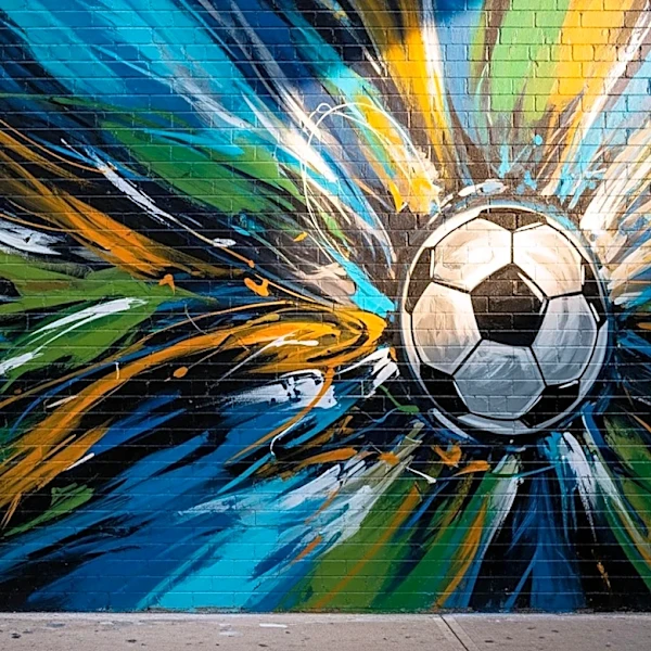 Dallas Artist Creates Messi Mural to Celebrate World Cup in North Texas