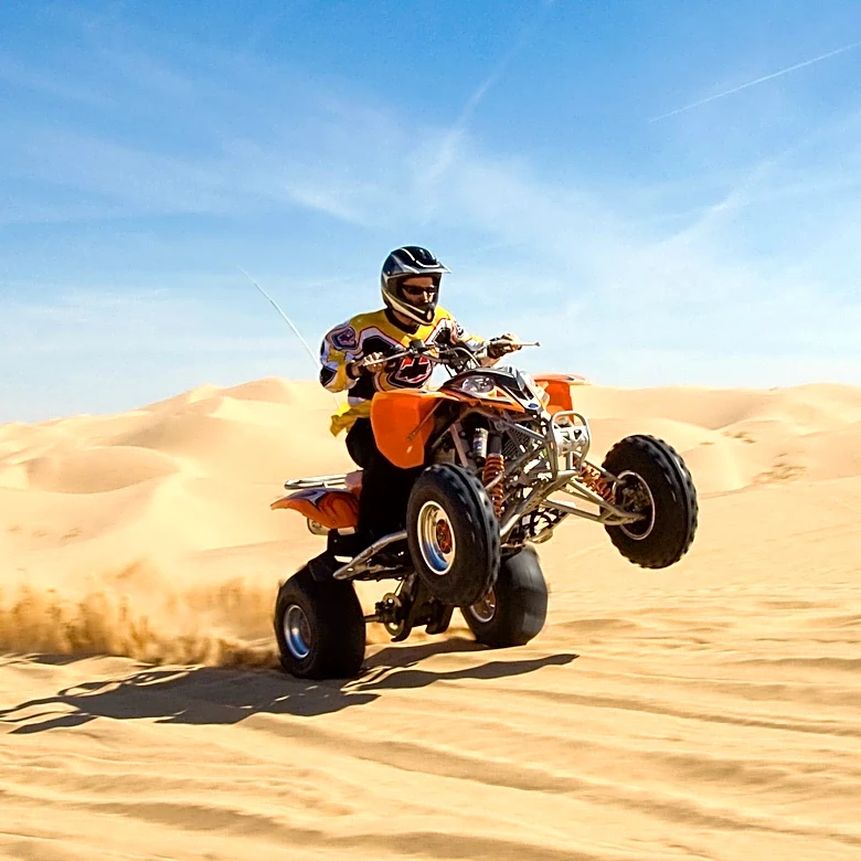 Chloe Carlson Leads Sand Dunes ATV Tour in Ocotillo for Adventure Seekers