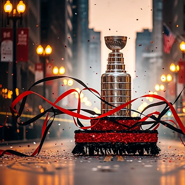 Carolina Hurricanes Fans Celebrate Stanley Cup Victory with Enthusiastic Parade
