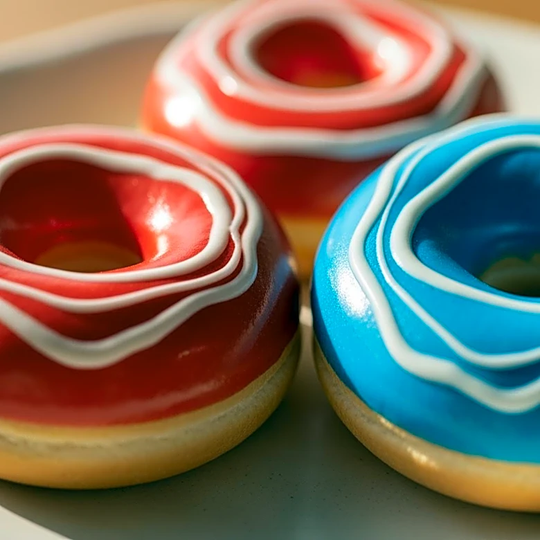 Krispy Kreme Launches Patriotic Doughnut Collection for July 4th Celebrations