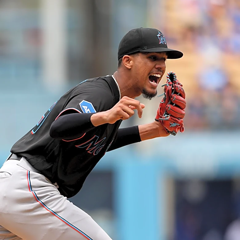 Sandy Alcantara Sets Marlins' Career Strikeouts Record in Win Over Rangers