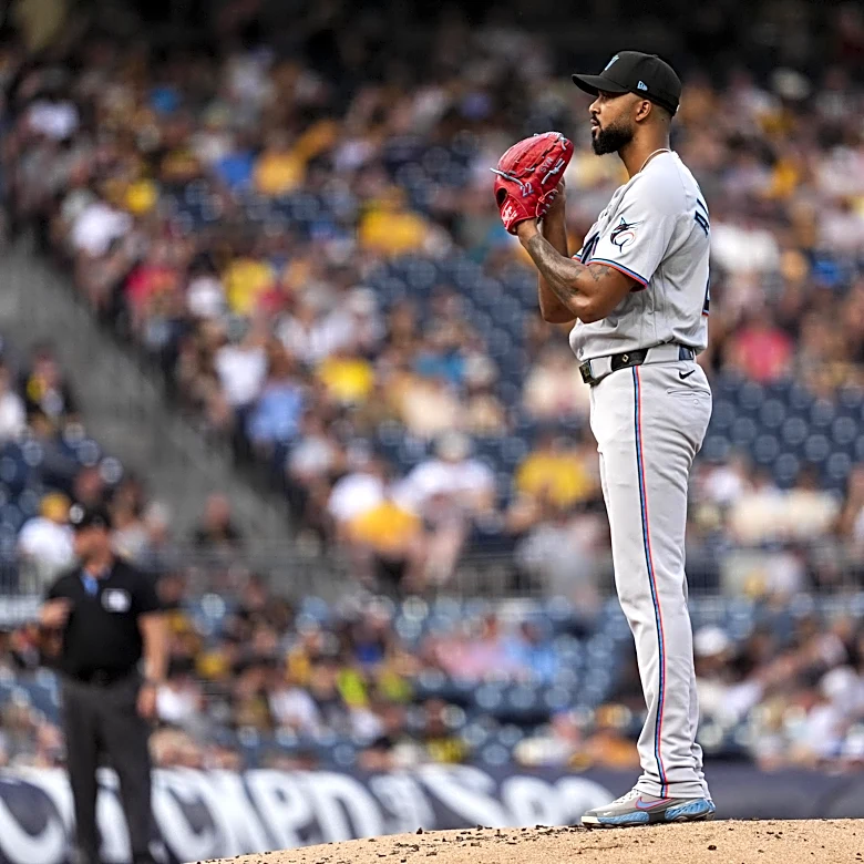 Sandy Alcantara Sets Marlins' Career Strikeout Record in Victory Over Rangers