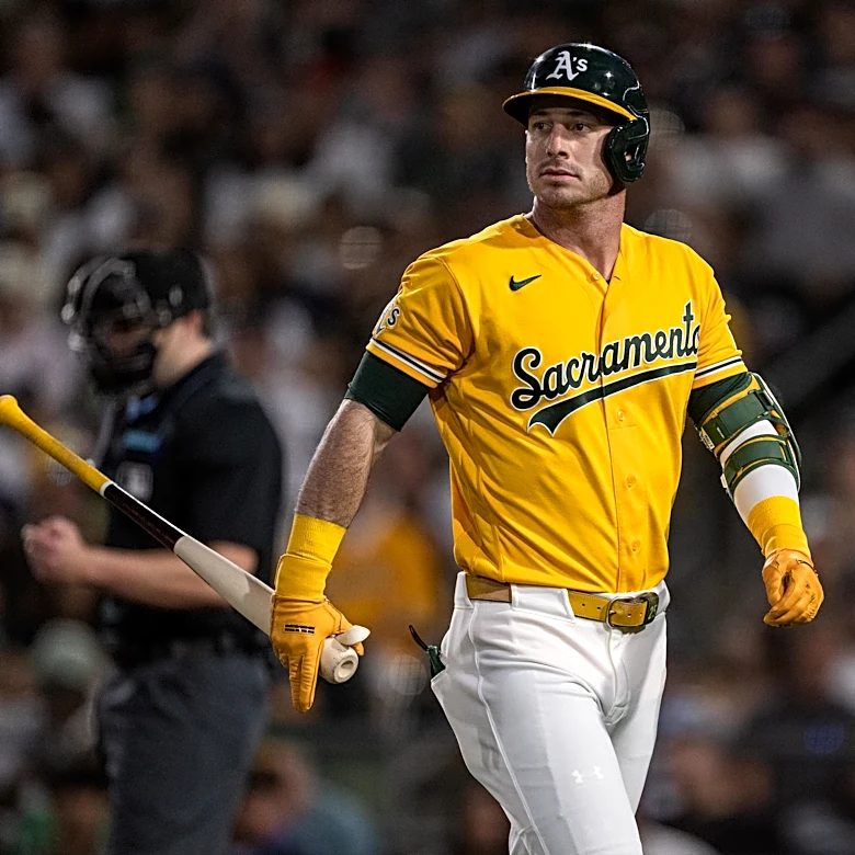 Athletics' Brent Rooker Remains Sidelined with Knee Injury, Return Uncertain