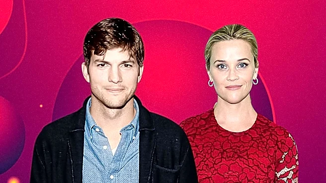 Reese Witherspoon and Oliver Haarmann Attend 'Elle' Premiere in Coordinated Pink Outfits