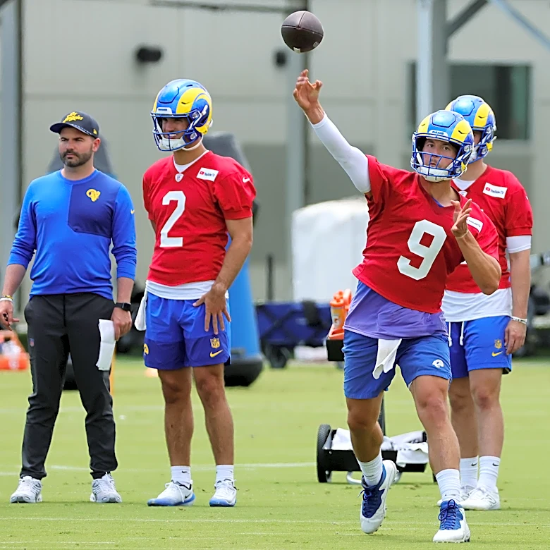 Los Angeles Rams' QB Competition Raises Concerns Over Ty Simpson's Draft Selection