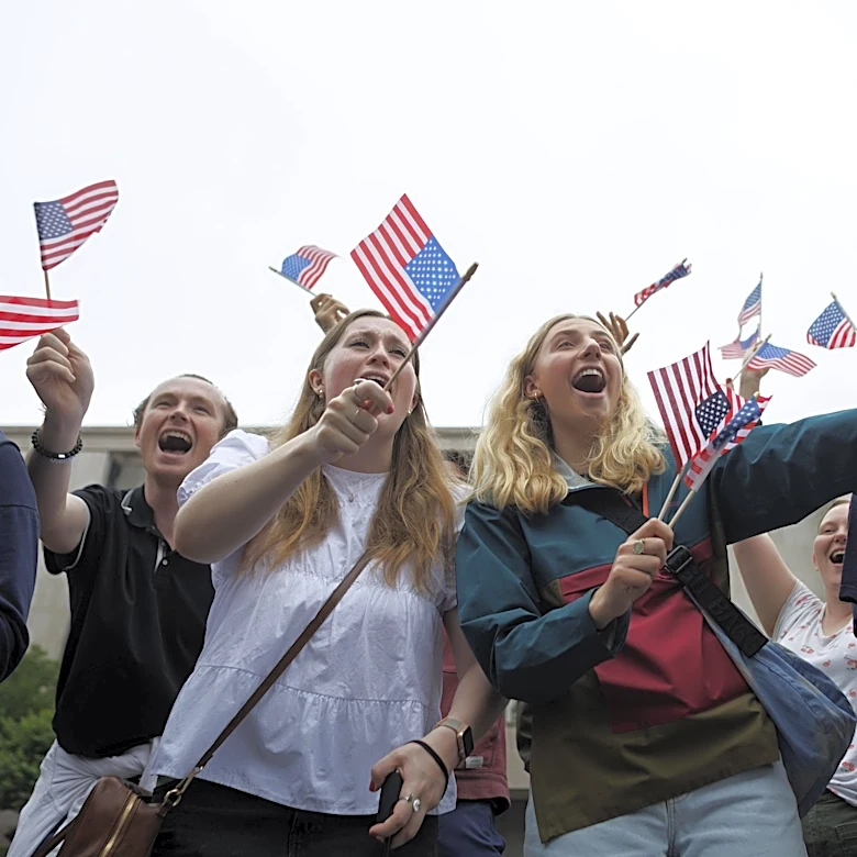 Team USA Fans Celebrate American Pride During FIFA World Cup