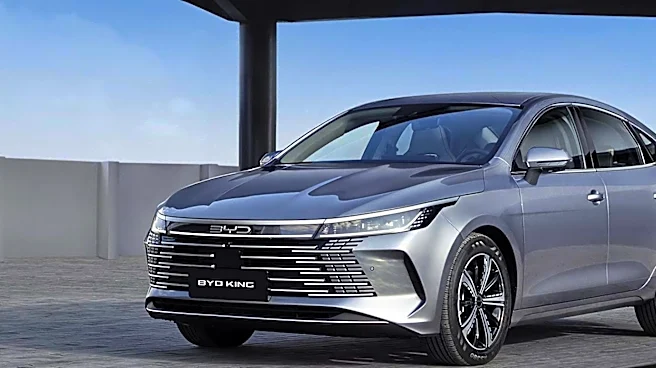 BYD to Launch Seal 08 Sedan with Advanced Features and Fast Charging