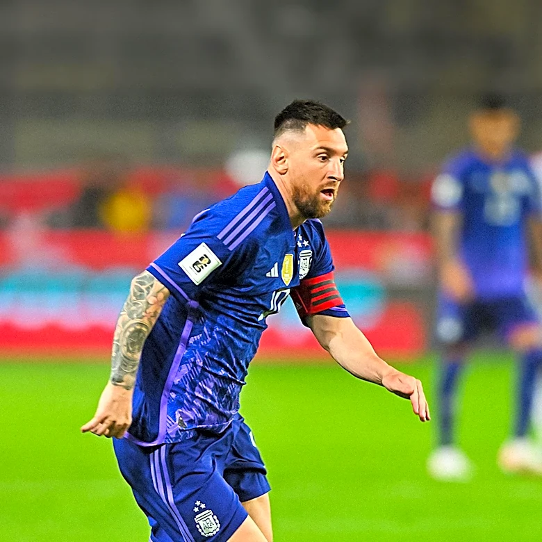 Lionel Messi Scores in Argentina's World Cup Match Against Jordan, Extending Record Streak