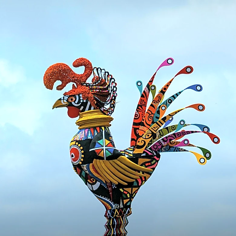 Artist Behind Iconic Bird Sculpture at L.A. Site Reveals Identity Amid Construction Resumption
