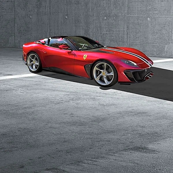 Touring Superleggera Revives Ferrari 550 with Manual V12 in Limited Edition Targa