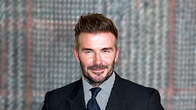David Beckham Attends Wimbledon Opening Day in Royal Box
