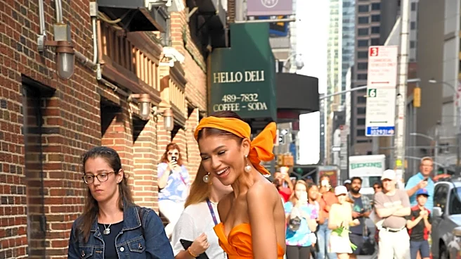 Zendaya Channels Greek Goddess Athena in New York Fashion Event