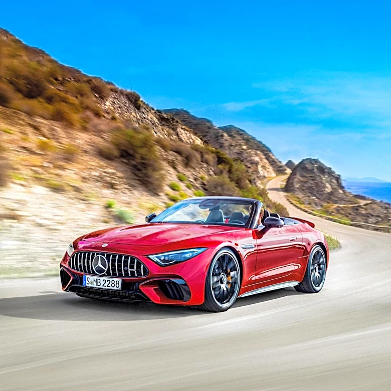 Mercedes-AMG SL63 S E Performance: A High-Powered Hybrid Convertible with Impressive Speed