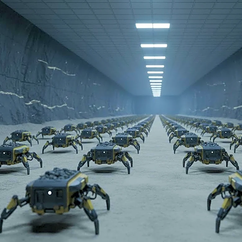 Bio-Inspired Robots Enhance Efficiency in Autonomous Mining Operations