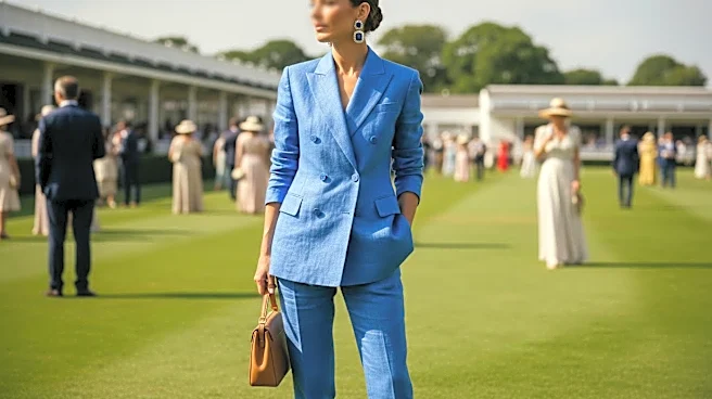 Princess of Wales Debuts at Wimbledon in 'Princess Diana Blue' Linen Suit