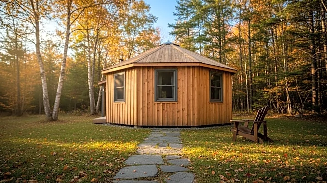 Unique Yurt-Shaped Cabin in New Hampshire Listed for $300K