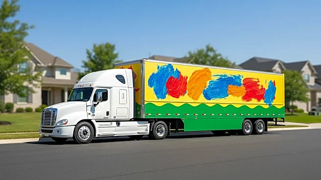 Crayola and Piece of Cake Launch Nationwide Art Contest with Children's Artwork on Trucks