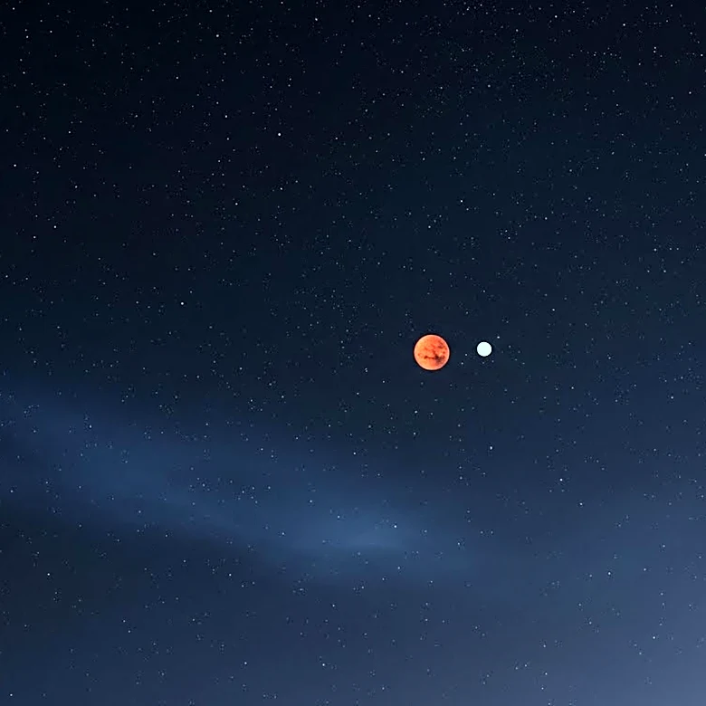 Mars and Uranus Conjunction Highlights July Sky Events