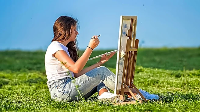 Aumsville Teenager Savanna Marcle Wins Art Contest with Painting of Sitting Bull