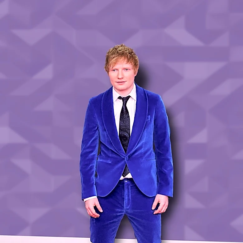 Ed Sheeran Stands Out in Bold Outfit at Taylor Swift and Travis Kelce's Wedding