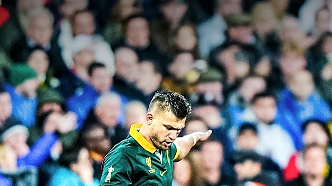 South Africa's Rugby Team Dominates England in Test Match
