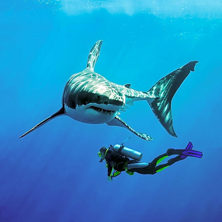 Diver's Encounter with Sharks Highlights Personal Transformation and Resilience
