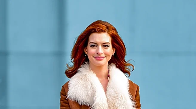 Anne Hathaway Showcases Boho Style at London Photo Call for 'The Odyssey'