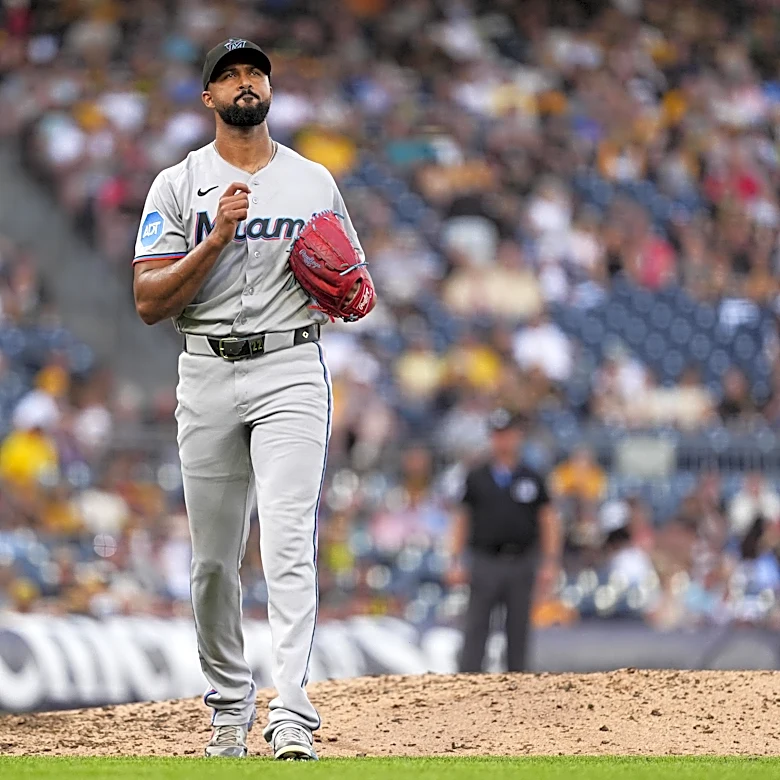 Marlins' Eury Pérez Pulled from Perfect Game, Bullpen Falters Against Athletics