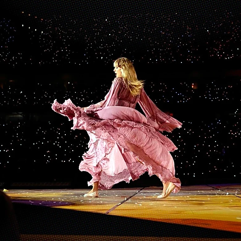 Taylor Swift's Eras Tour Dancer Criticized for Wearing White at Swift's Wedding
