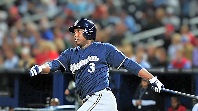 Milwaukee Brewers' Jackson Chourio Bats Left-Handed, Nearly Hits Home Run