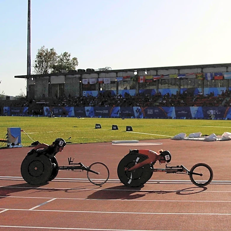 Fairport's Claire LaShomb Shines as State Champion in Track  Field Wheelchair Events