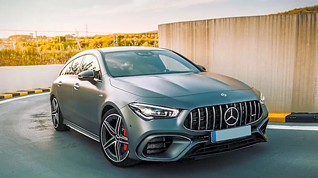 Mercedes-AMG Unveils Electric CLA45 with 670 Horsepower, Excludes U.S. Market